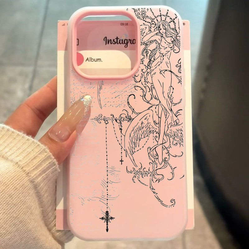 Samsung Galaxy S25 - غطاء هاتف بتصميم قوطي مع رسم