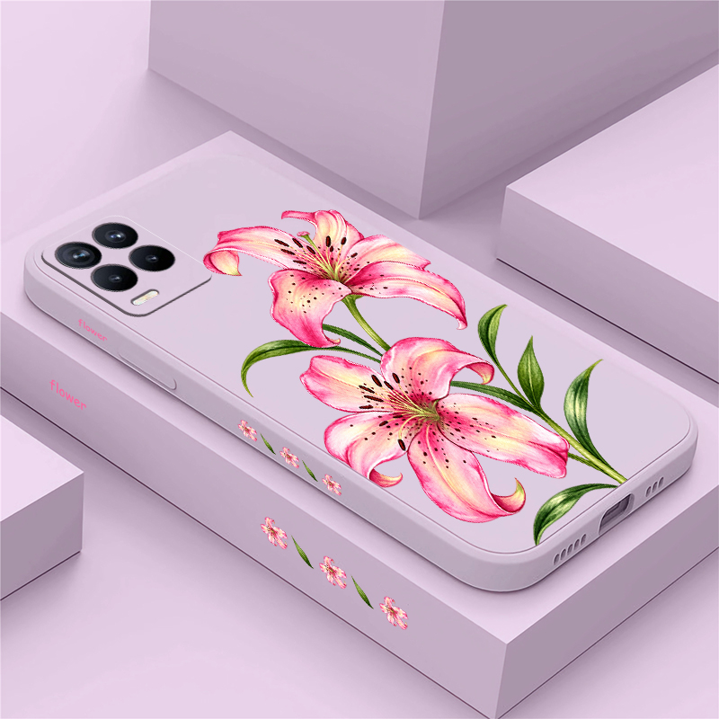 حافظة بتصميم زهور وردية لهواتف - مراجعة Realme Note 50 وسعره