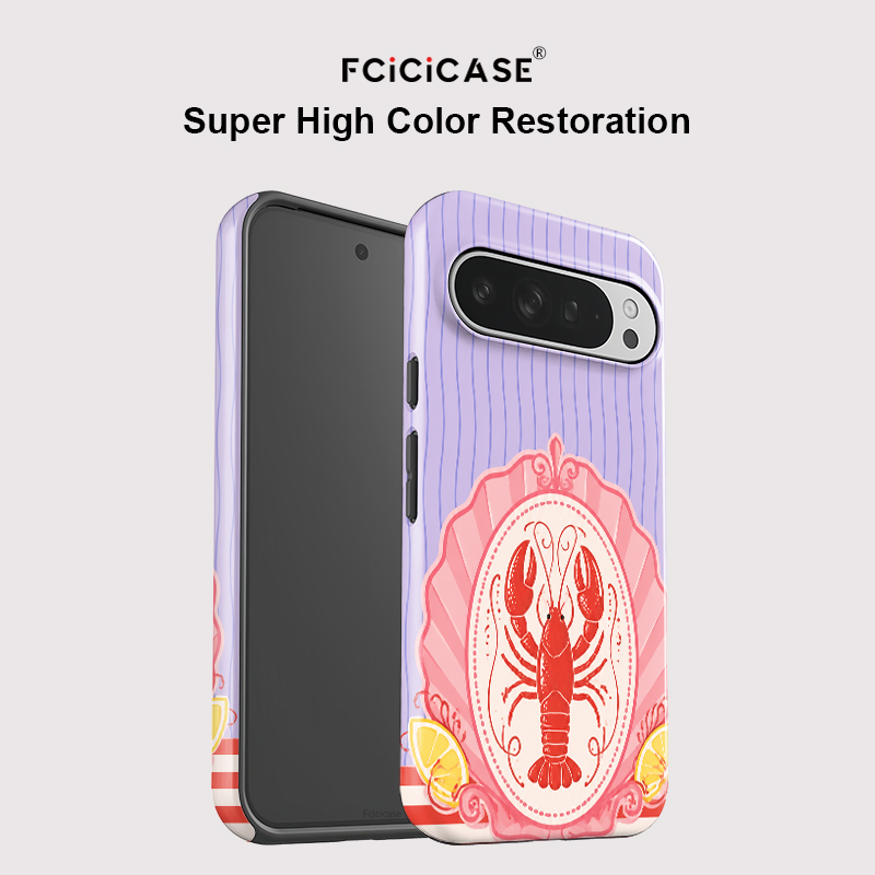 غطاء هاتف Fcicicase بطبعة جراد - مراجعة Google Pixel 9 Pro وسعره