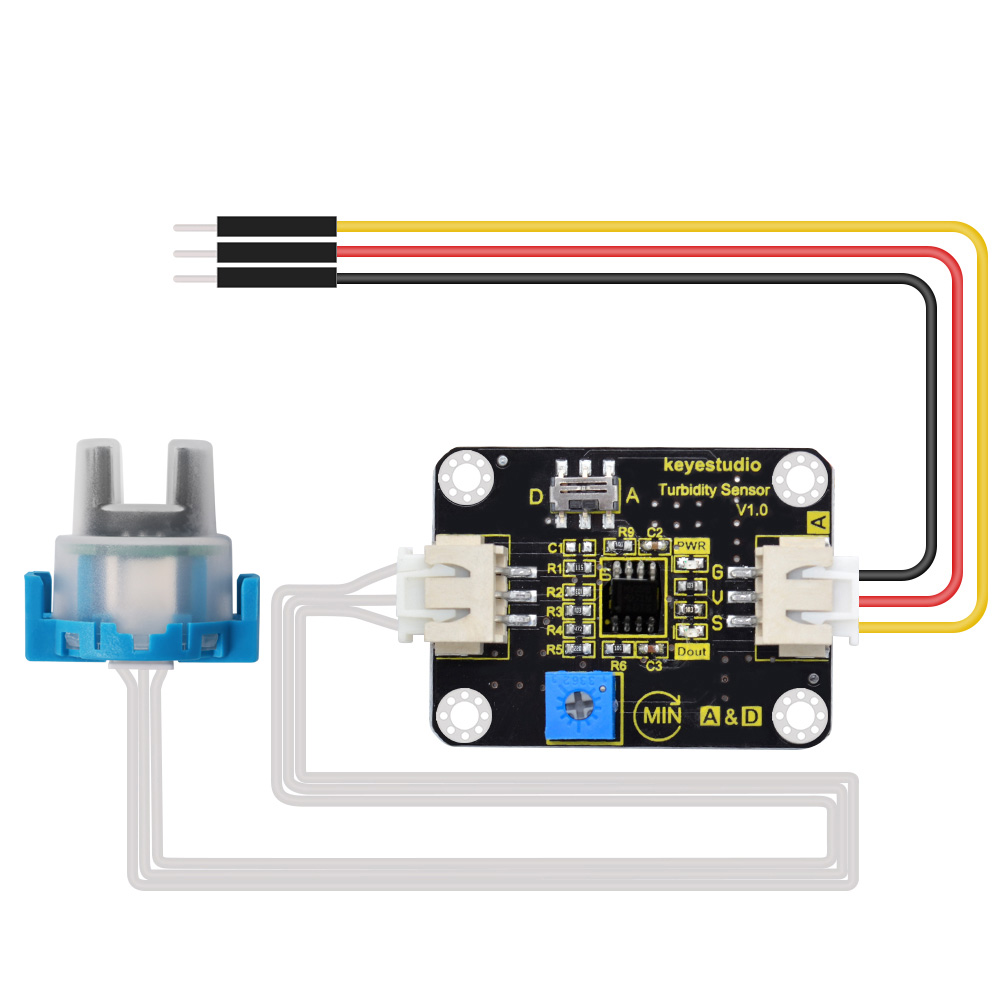 جهاز استشعار Keyestudio-TDS مت - مراجعة Hydration Sensor Skin وسعره